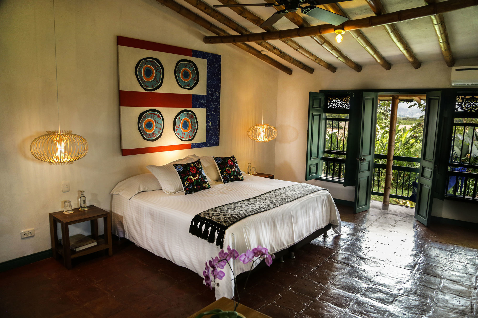 Hacienda Bambusa El Caimo Pokoj fotografie