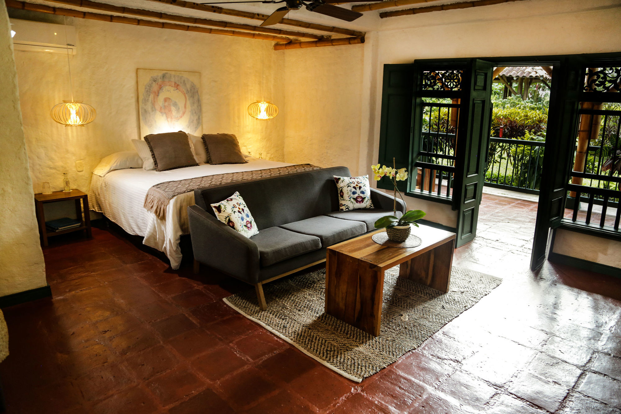 Hacienda Bambusa El Caimo Pokoj fotografie